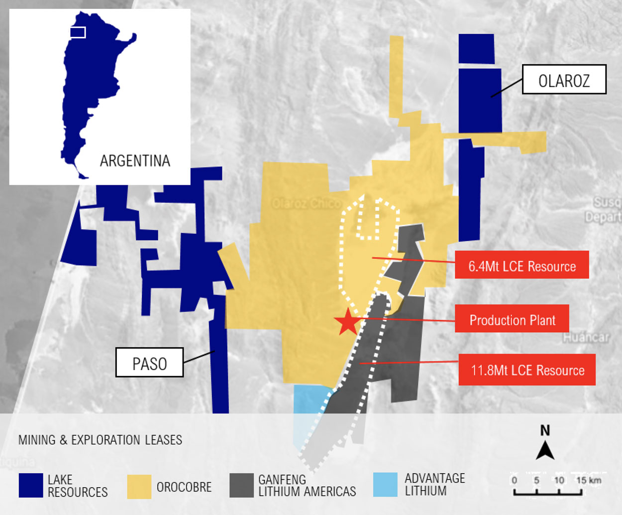 Recursos Lacustres - Proyecto Olaroz - Argentina